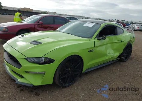 2020 Ford Mustang Ecoboost Fastback z USA, uszkodzony, nr VIN 1FA6P8TH2L5121325